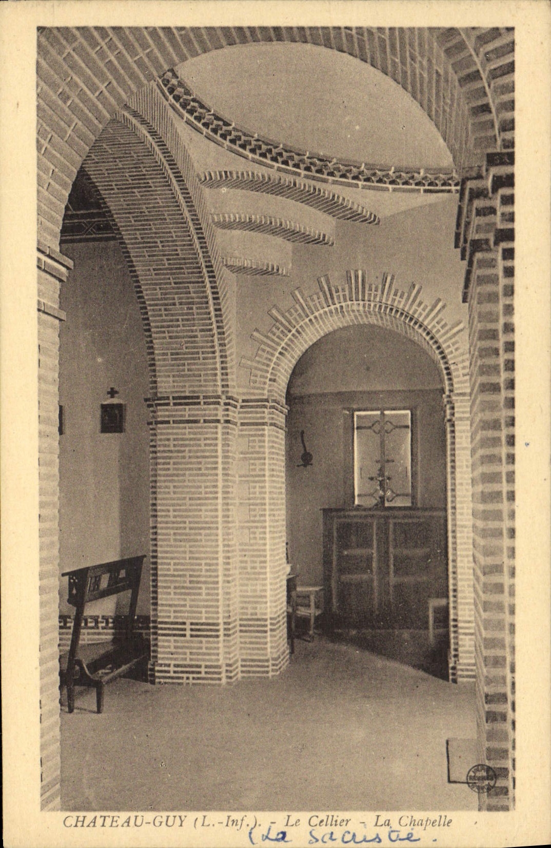 CPA Chateau Guy Le Cellier La Chapelle