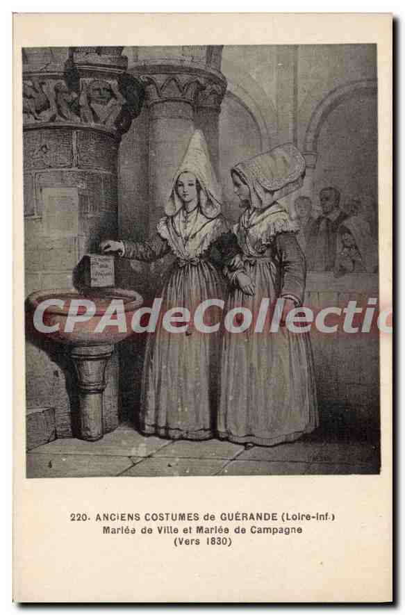 CPA Anciens Costumes De Guerande