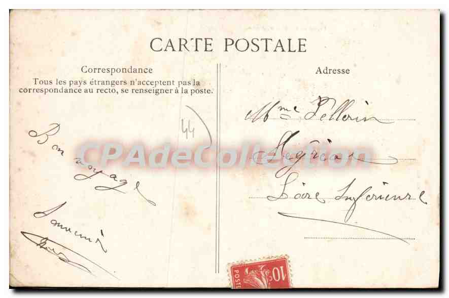 CPA Le Dresny En Plesse Le Calvaire — Rückseite