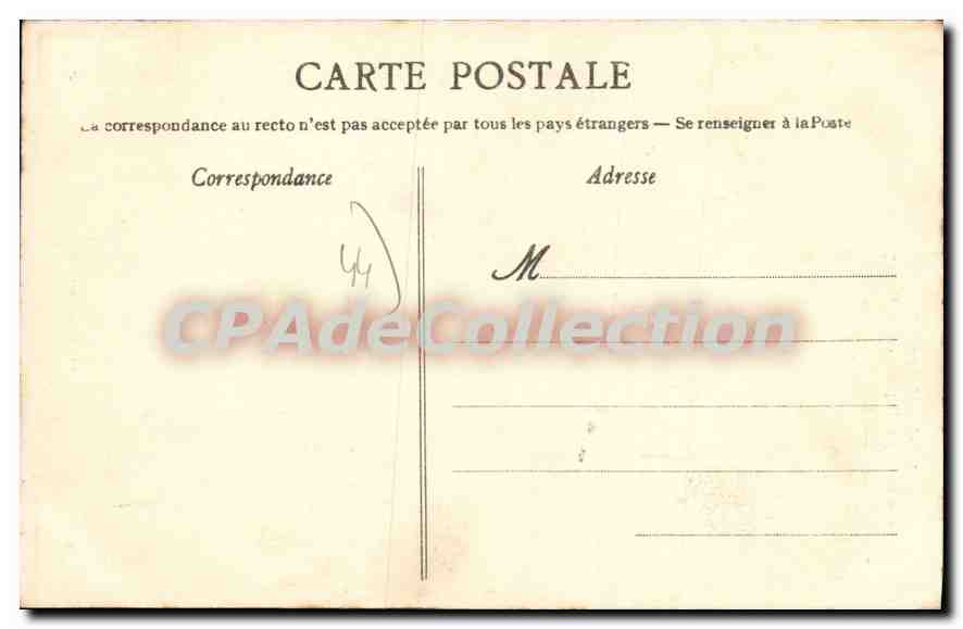 CPA Piriac Une Gorge Pres la Pointe De Pen Hareng — Rückseite