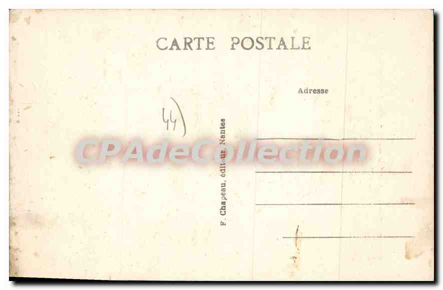 CPA En Bretagne vers1840 paludière Du Bourg De Batz — Verso