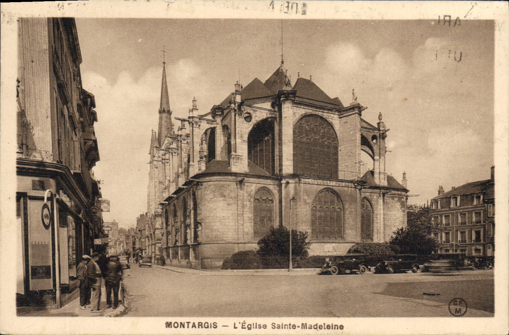 Montargis — L'Église Sainte-Madeleine — Éditeur C.F.M.