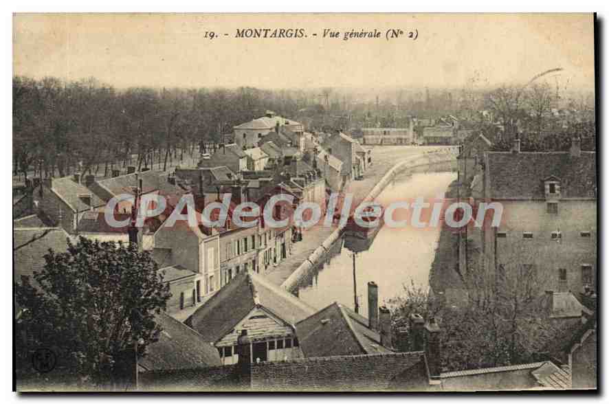 Montargis — Vue générale (N° 2) — CPAdeCollection