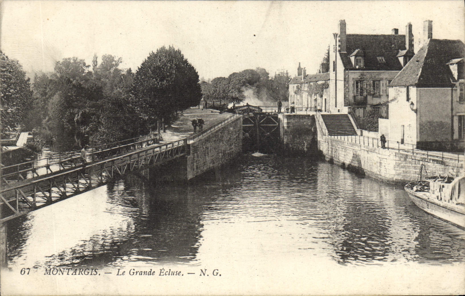 Montargis — Le Grande Écluse — N.G.