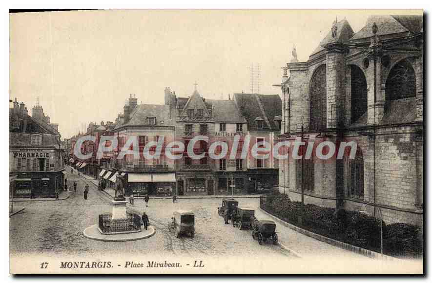 Montargis - Place Mirabeau — LL, n°17