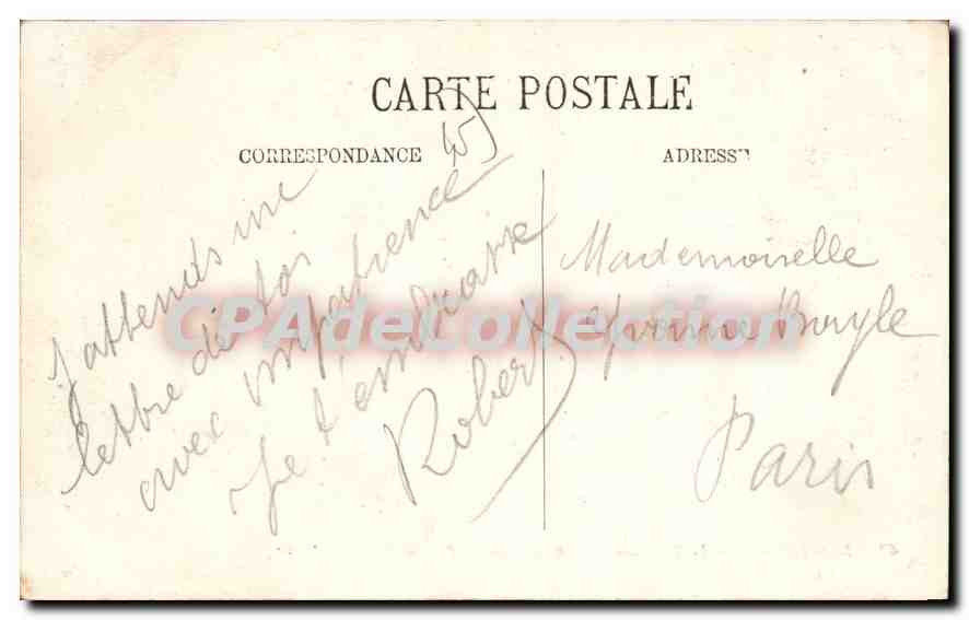 Montargis — Le Boulevard du Rempart, vu du Pont de Patis — éditeur inconnu, n° 40 — Rückseite