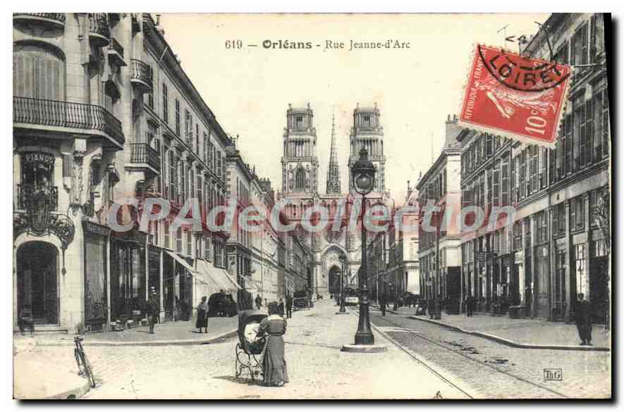 CPA Orleans Rue Jeanne D'Arc
