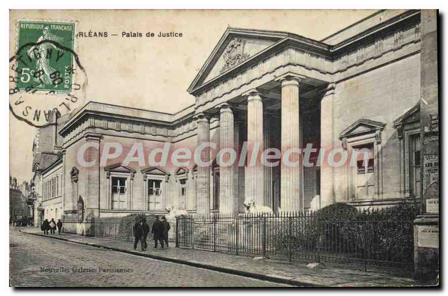 CPA Orleans Palais De Justice