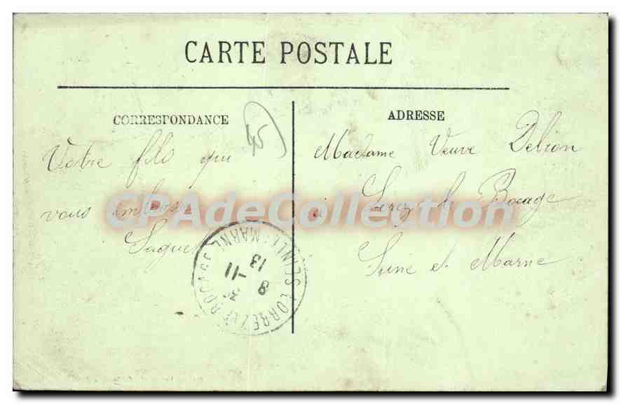 CPA Orleans Le Mail Un Jour De Musique — Back