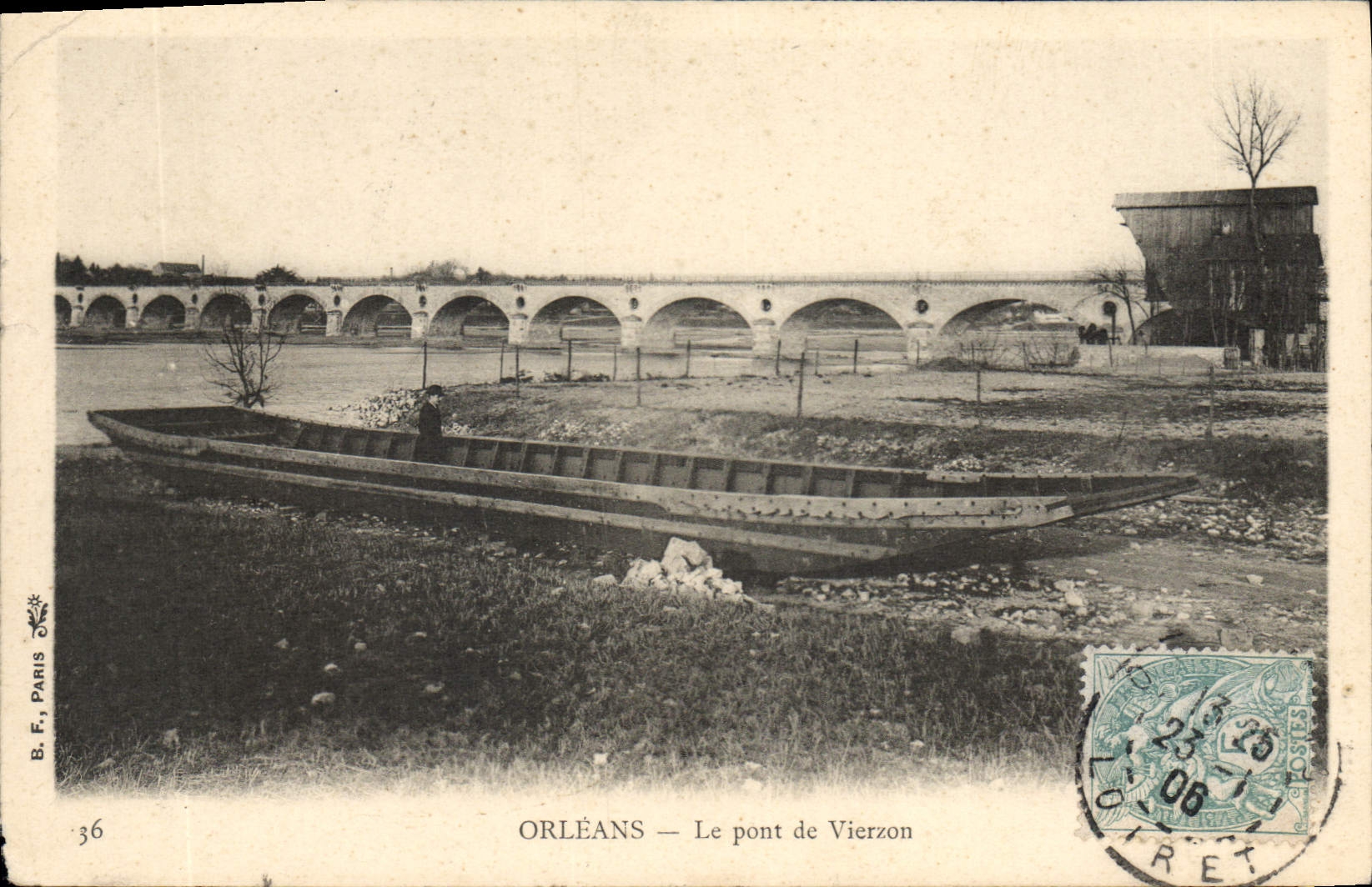 CPA Orleans Le Pont De Vierzon