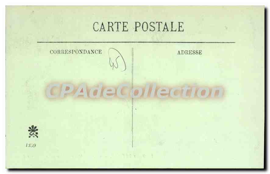 CPA Orleans Place Du Martroi Jeanne D'Arc Par Foyatier rue Bannier — Back