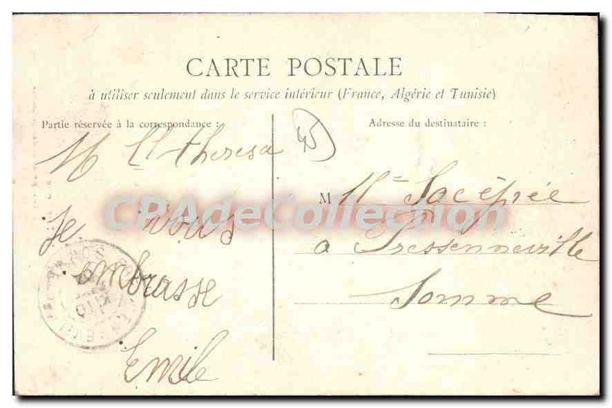 CPA Orleans La Tour Neuve — Back