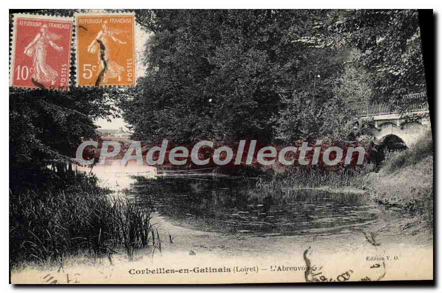 Corbeilles-en-Gatinais (Loiret) — L'Abreuvoir — Edition V. D.
