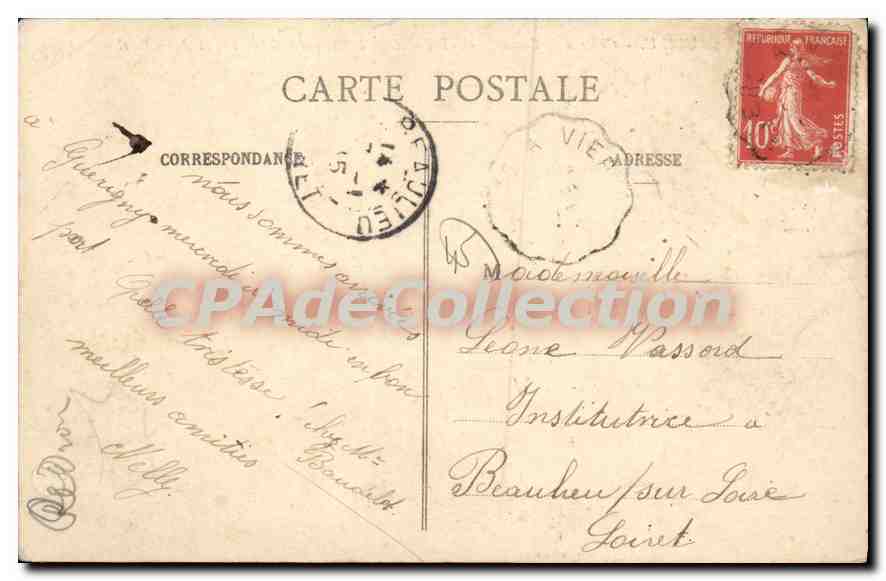 Beaulieu - Château de Courcelles-le-Roi — A été habité par Charles VII et Agnès Sorel — Back