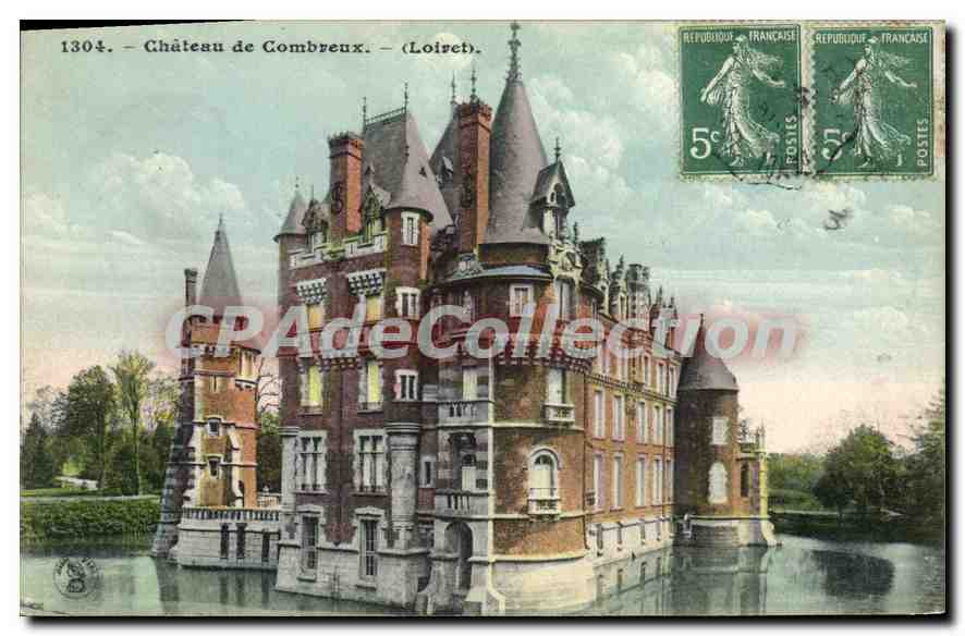 CPA Chateau De Combreux