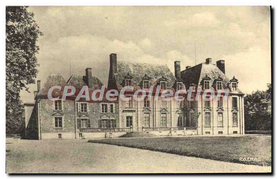 CPA Chateau De La Ferte La Ferte Saint Aubin