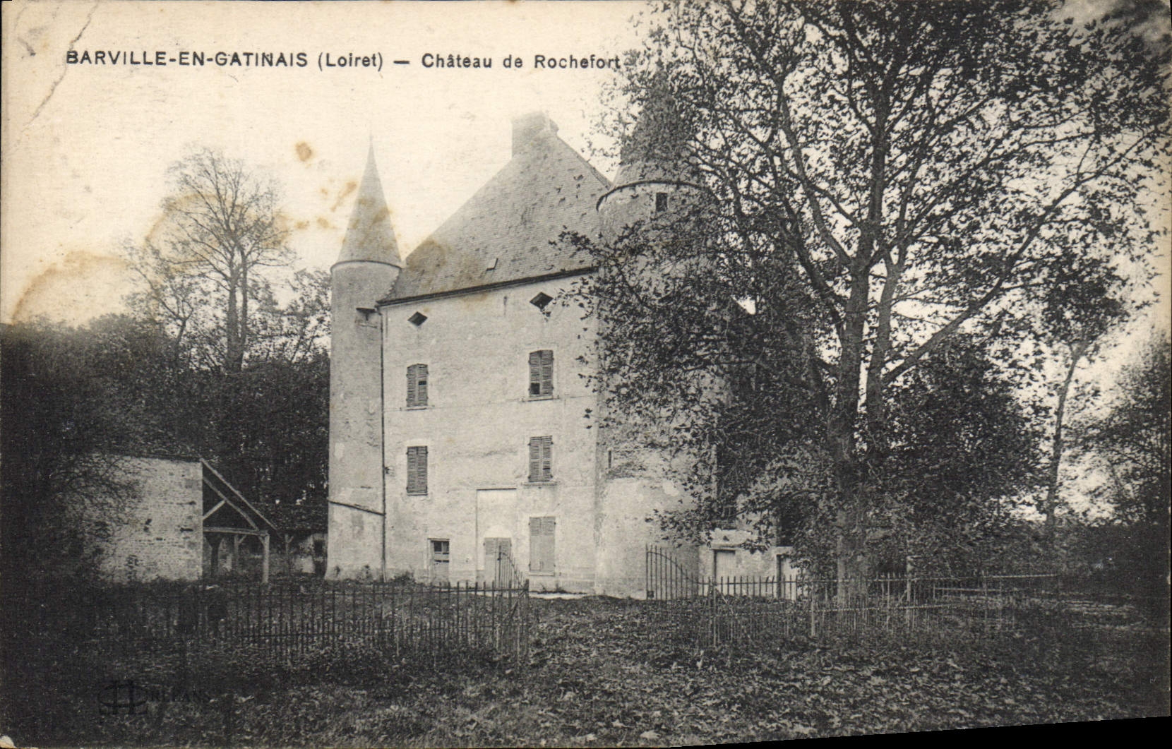 CPA Barville En Gatinais Chateau De Rochefort