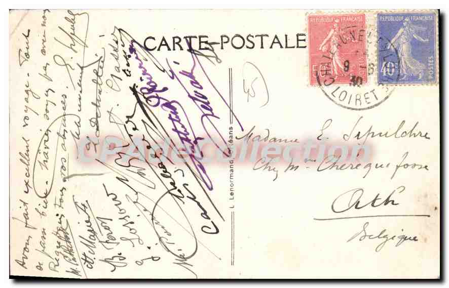 Châteauneuf-sur-Loire (Loiret) — Le Château — Lenoirans — Back