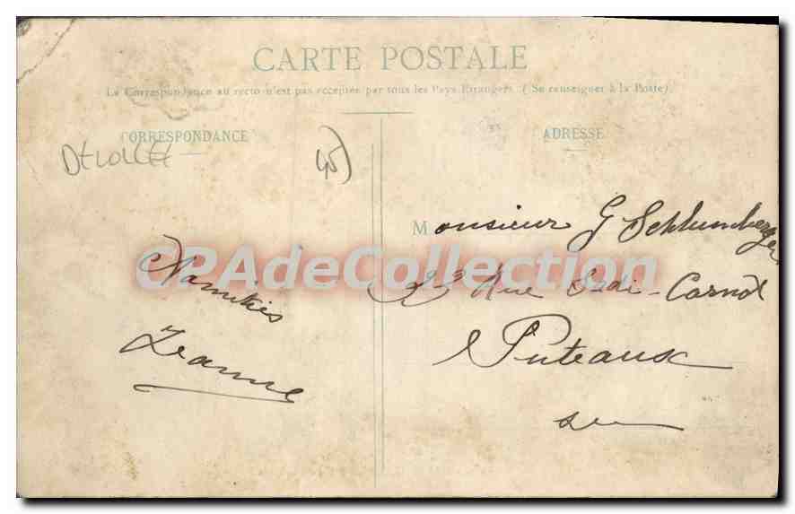 MALESHERBES - Place de la Gare — Verlag 1070 — Rückseite