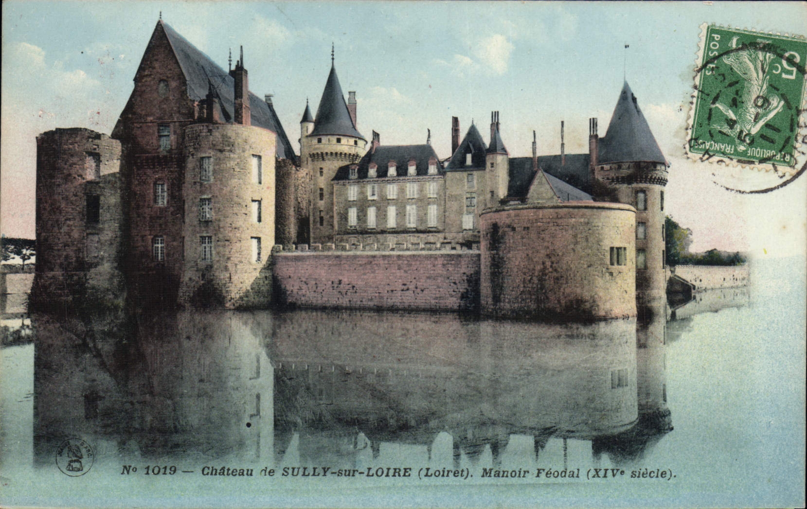 CPA Chateau De Sully Sur Loire Manoir Feodal