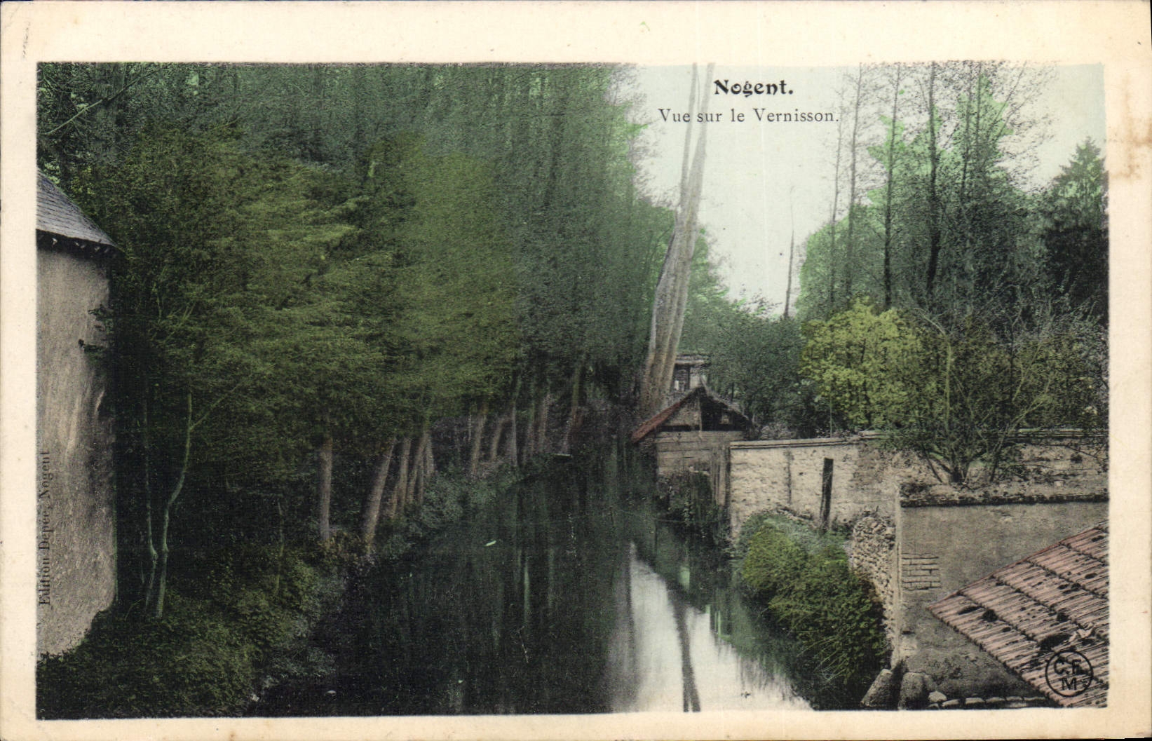 Nogent-sur-Vernisson — Vue sur le Vernisson — Édition Deprez Nogent