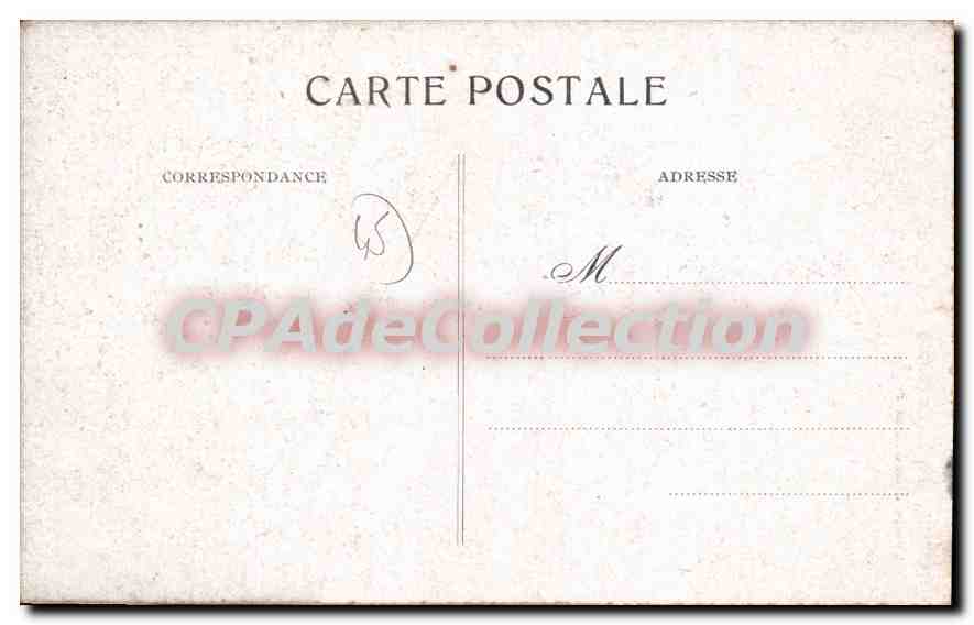 CPA Noyers Lorris Tombe D'Un Ancien Pretre — Rückseite