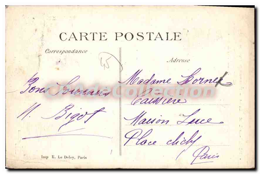 CPA Meung Sur Loire Monument De Jehan De Meung — Rückseite