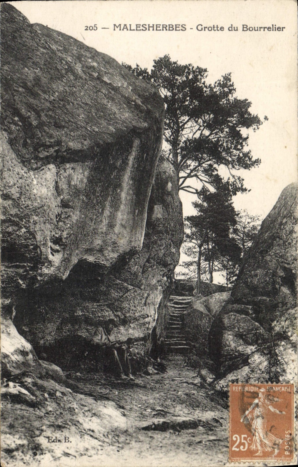 Malessherbes - Grotte du Bourrelier — Éd. B. n° 205