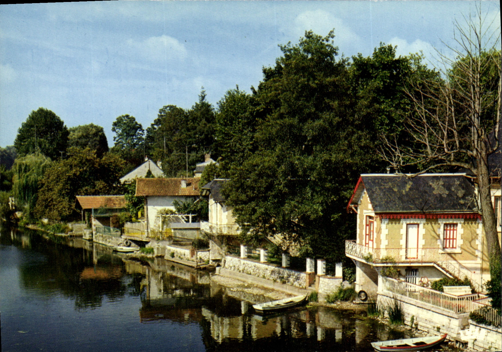 Les bords du Loiret à OLIVET — Éditions 'La Zigogne' HACHETTE VICHY