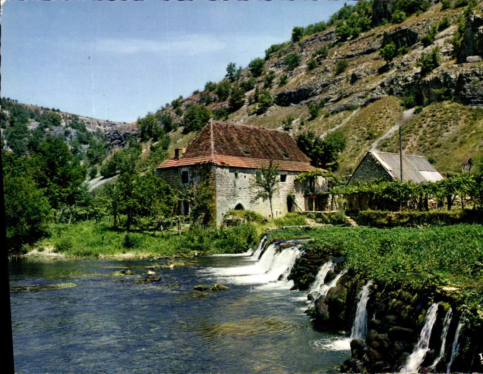Das pittoreske Quercy — Das befestigte Mühle von Caugnaguet — Éditions Médianes & Théophile, 46/157