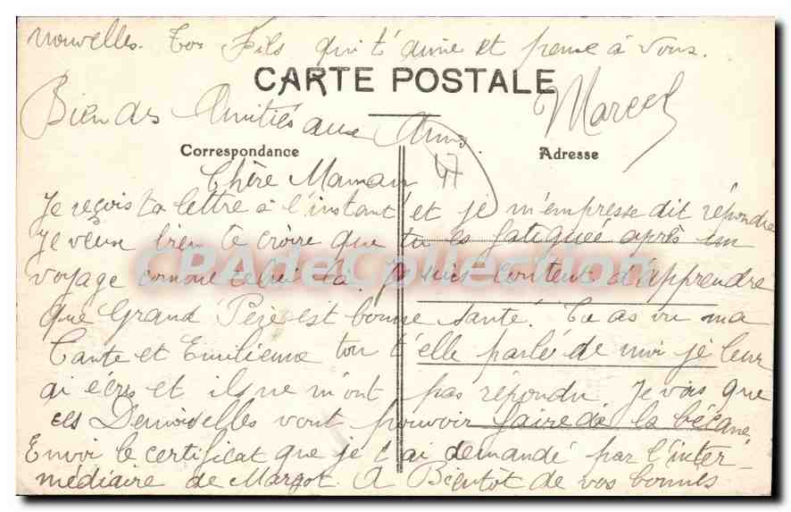Agen — Canal sur la Garonne et sur la ligne du Midi Bordeaux-Cette — Phototypie Perret, Agen — Reverso