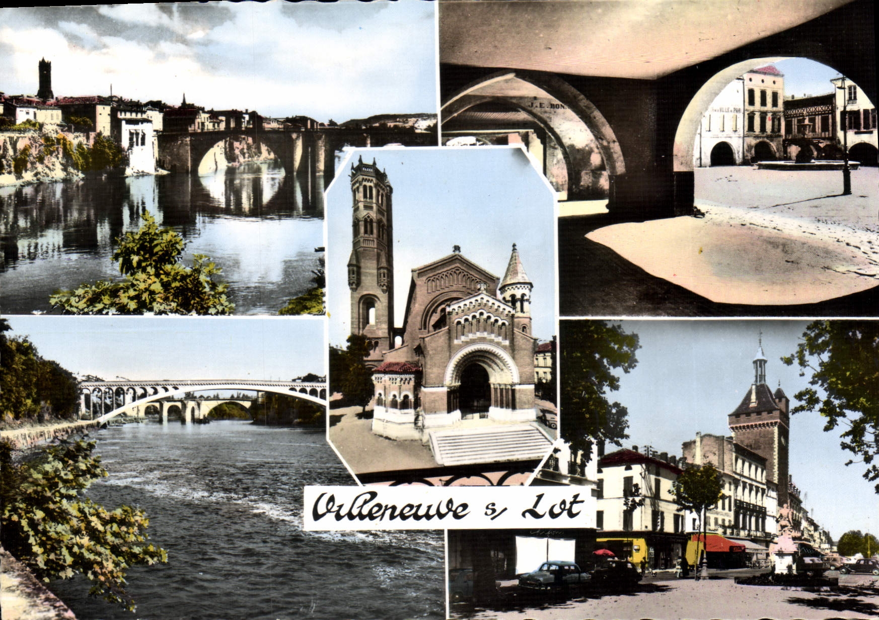 Villeneuve-sur-Lot — vue panoramique — REAL-PHOTO