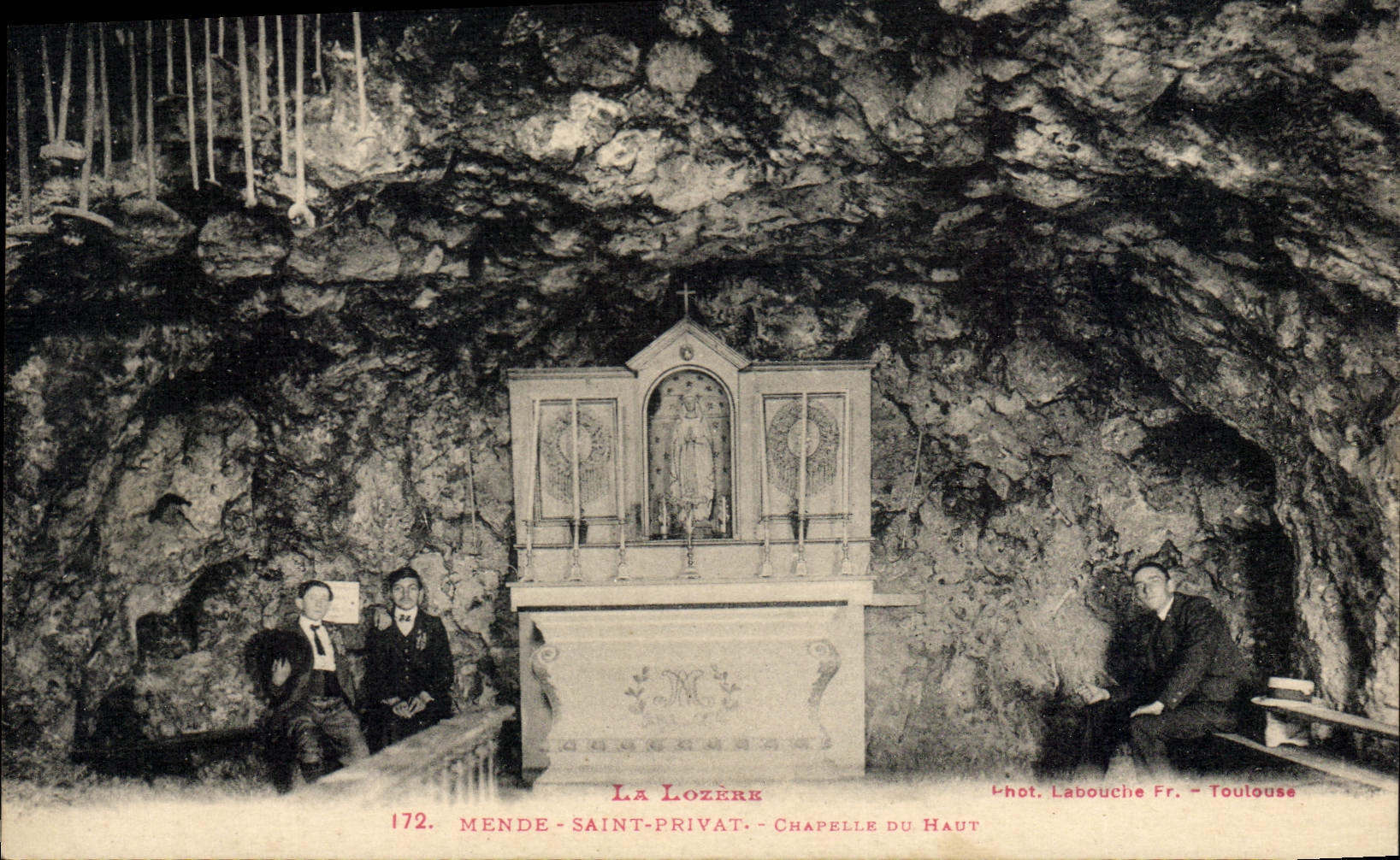 CPA Mende Saint Privat Chapelle Du Haut