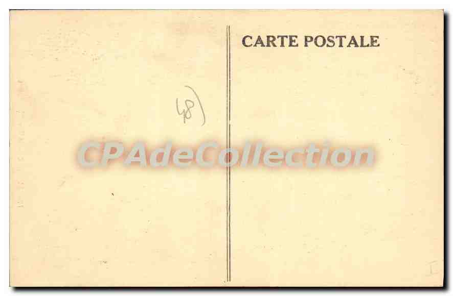 CPA Mende Allee Piencourt — Back