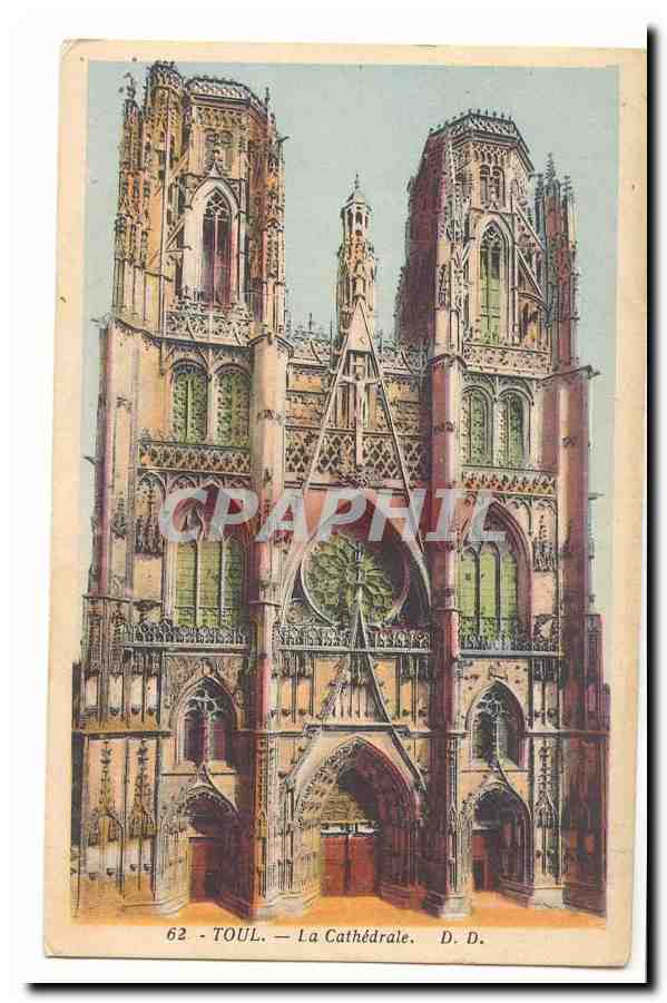 Toul — La Cathédrale — D.D.