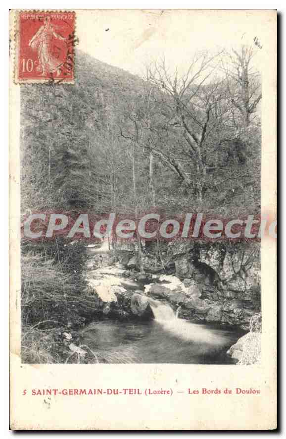 Saint-Germain-du-Teil (Lozère) — Les Bords du Doulou — éditeur inconnu, n°5