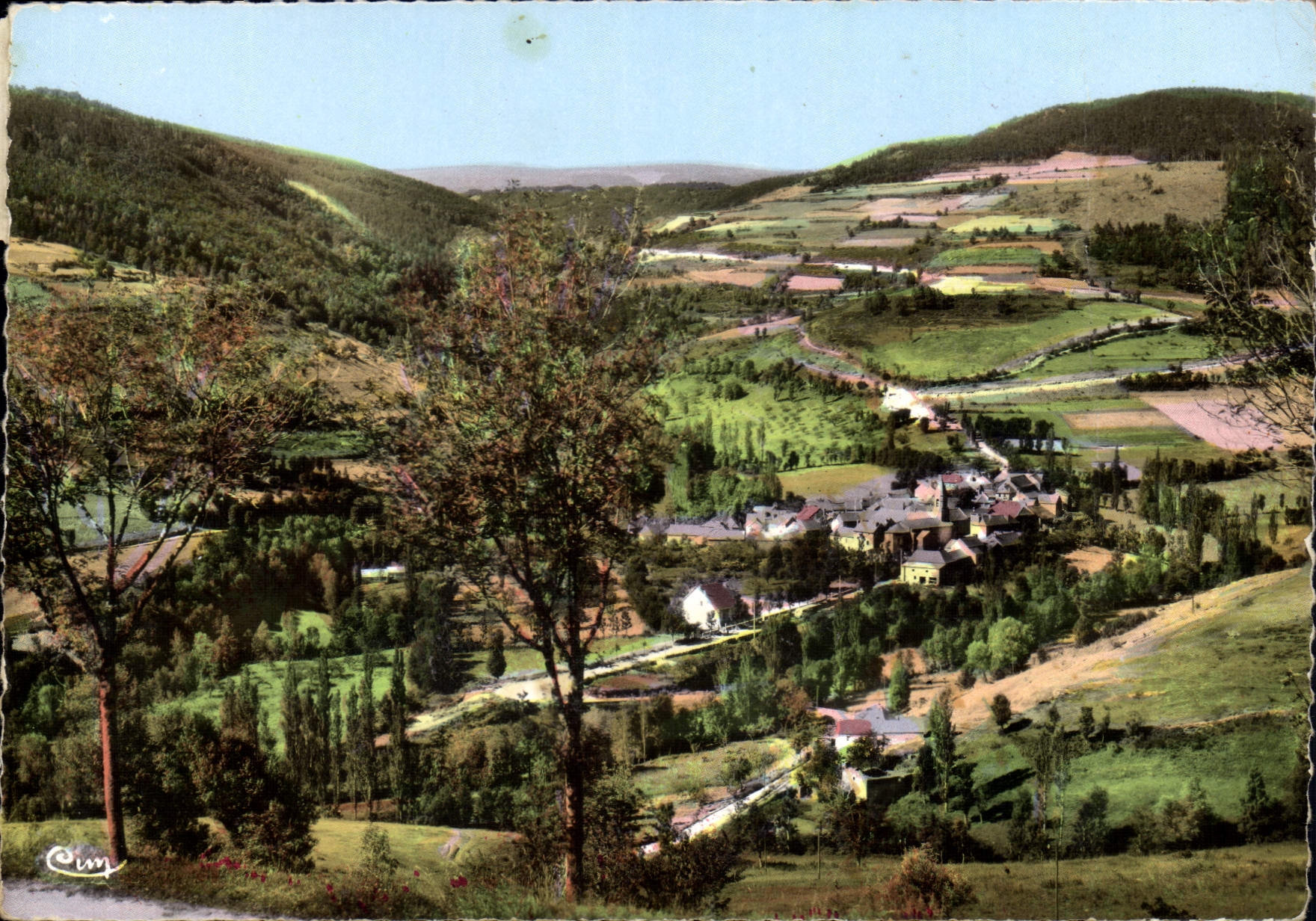 Cubières (Lozère) — Vue générale — Combière Imp. (CIM)