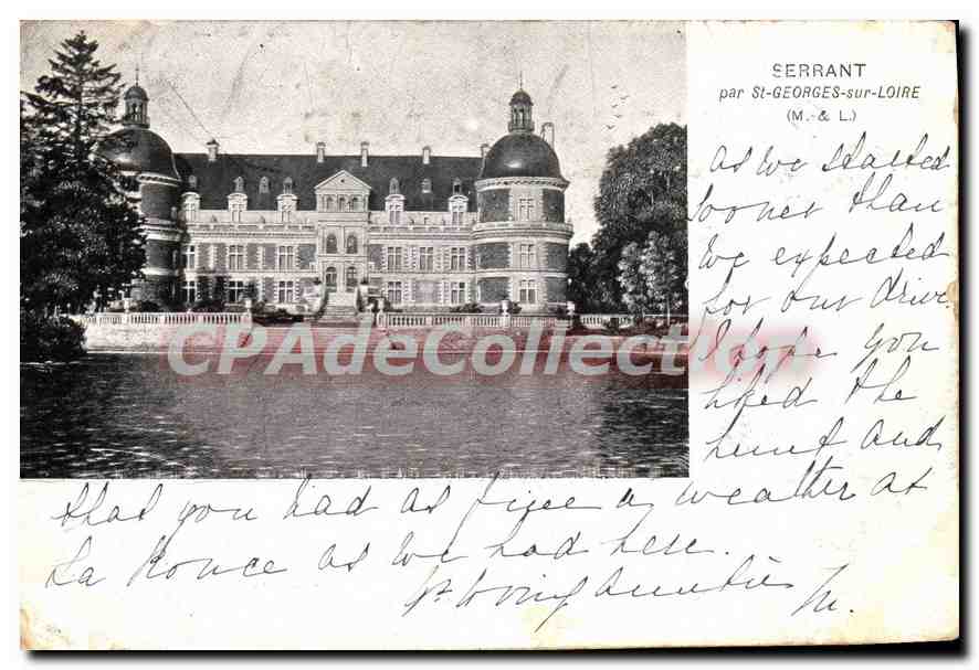 CPA Serrant Par St Georges Sur Loire