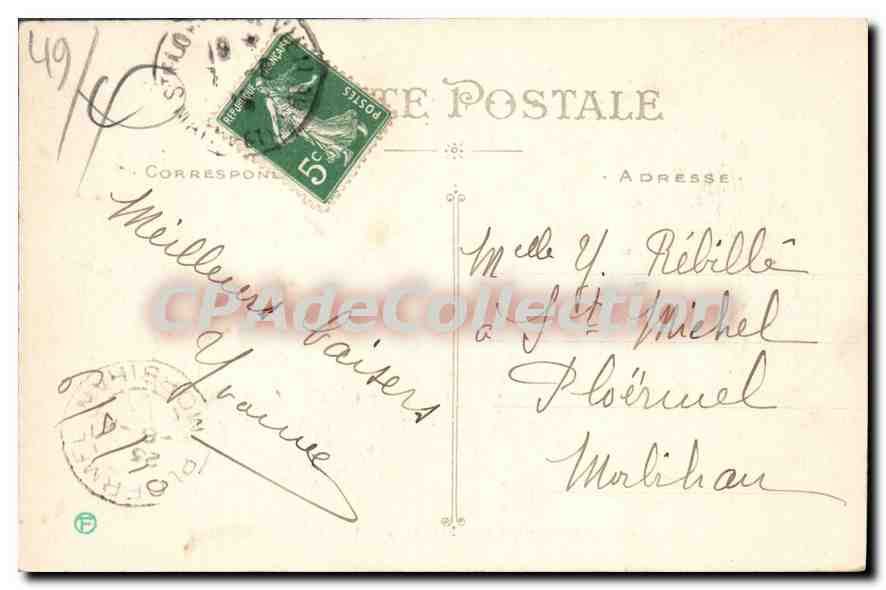 CPA Saint Florent Le Vieil La Vallee De La Loire — Back