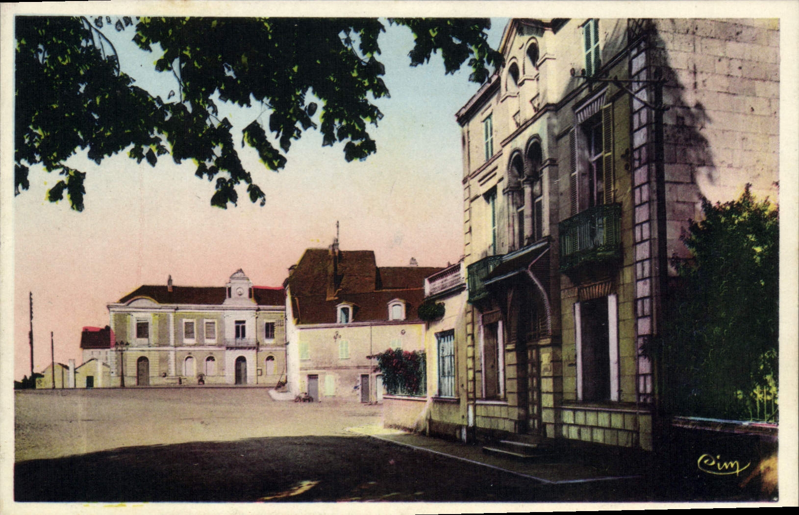 CPA Les Ponts De Ce place de la mairie