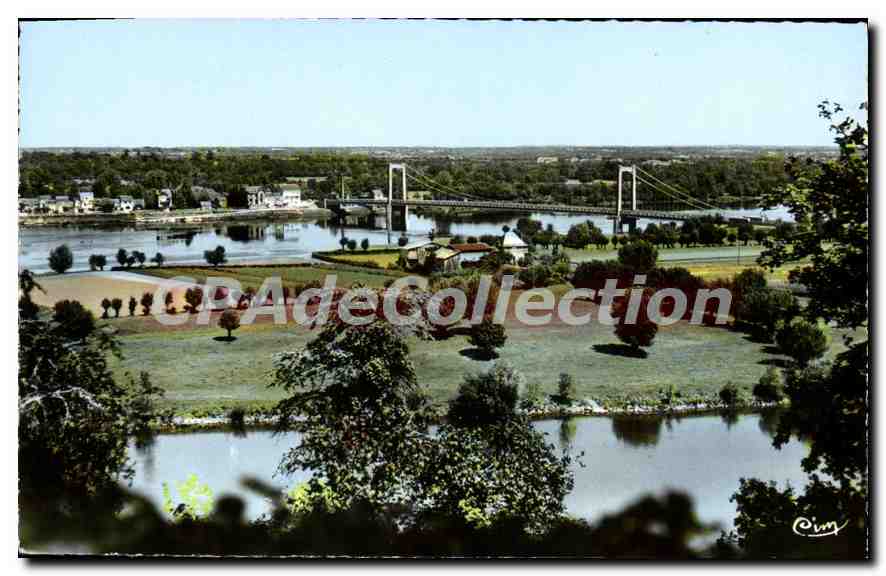 CPA Saint Florent Le Vieil Perspective Sur La Loire