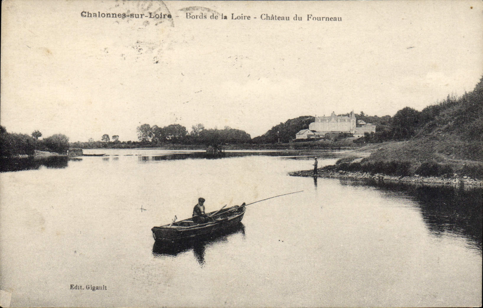 CPA Chalonnes Sur Loire Bords De La Loire Chateau Du Fourneau