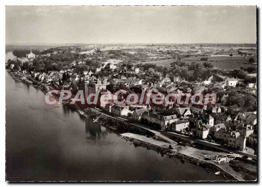 CPSM Montsoreau Les Quais Le Chateau