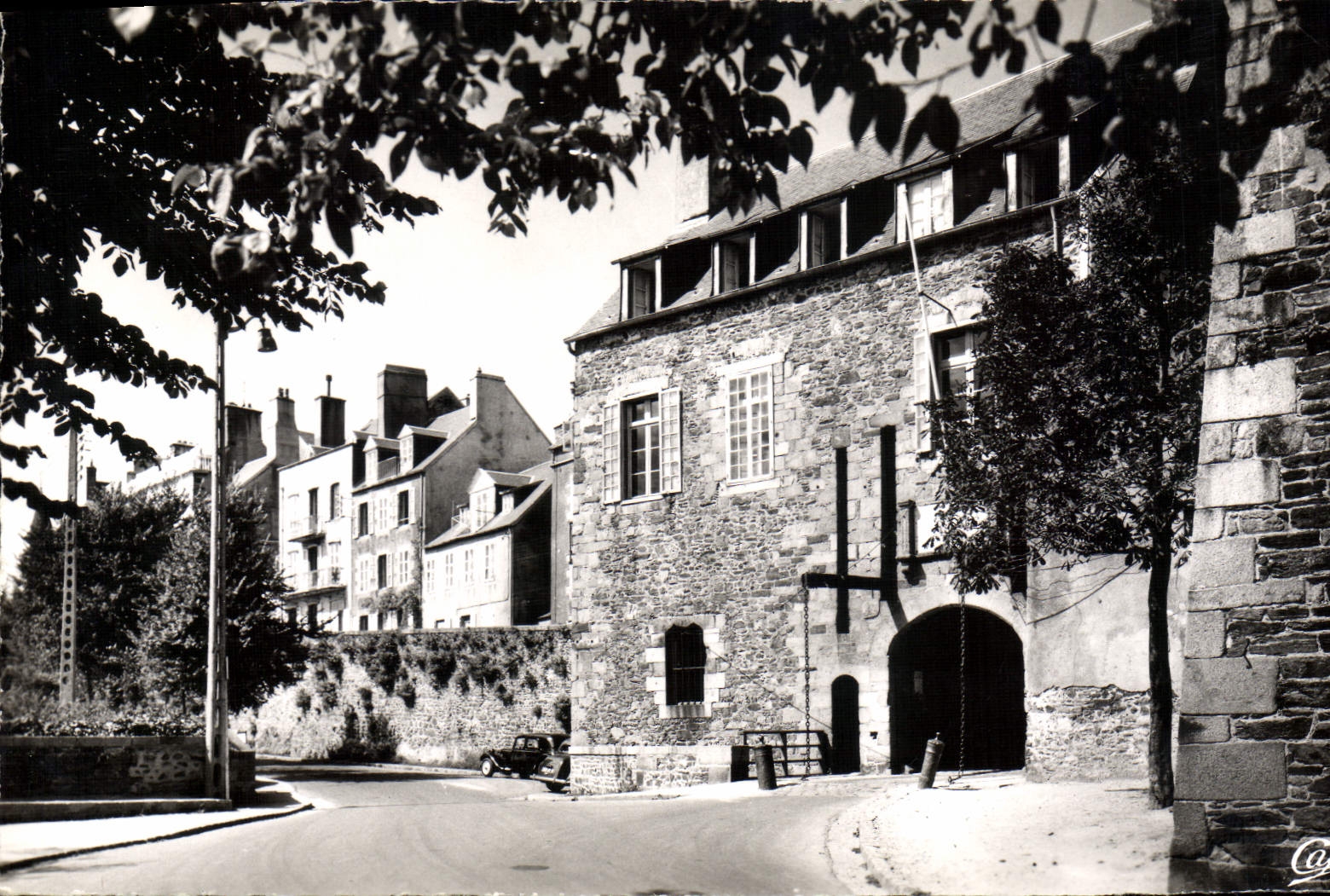 Granville — La Haute Ville - Il Pont-Levis — Cartolina postale