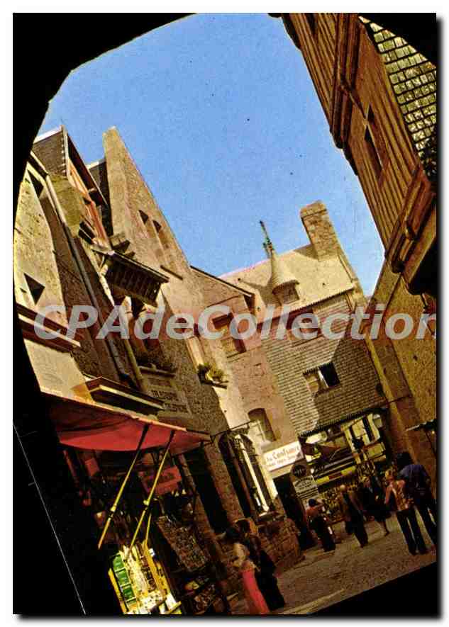Mont-Saint-Michel — Das Artischockenhaus, rue de la Porte du Roi (16. Jahrhundert) — Bis Roulet, n° 257.0119