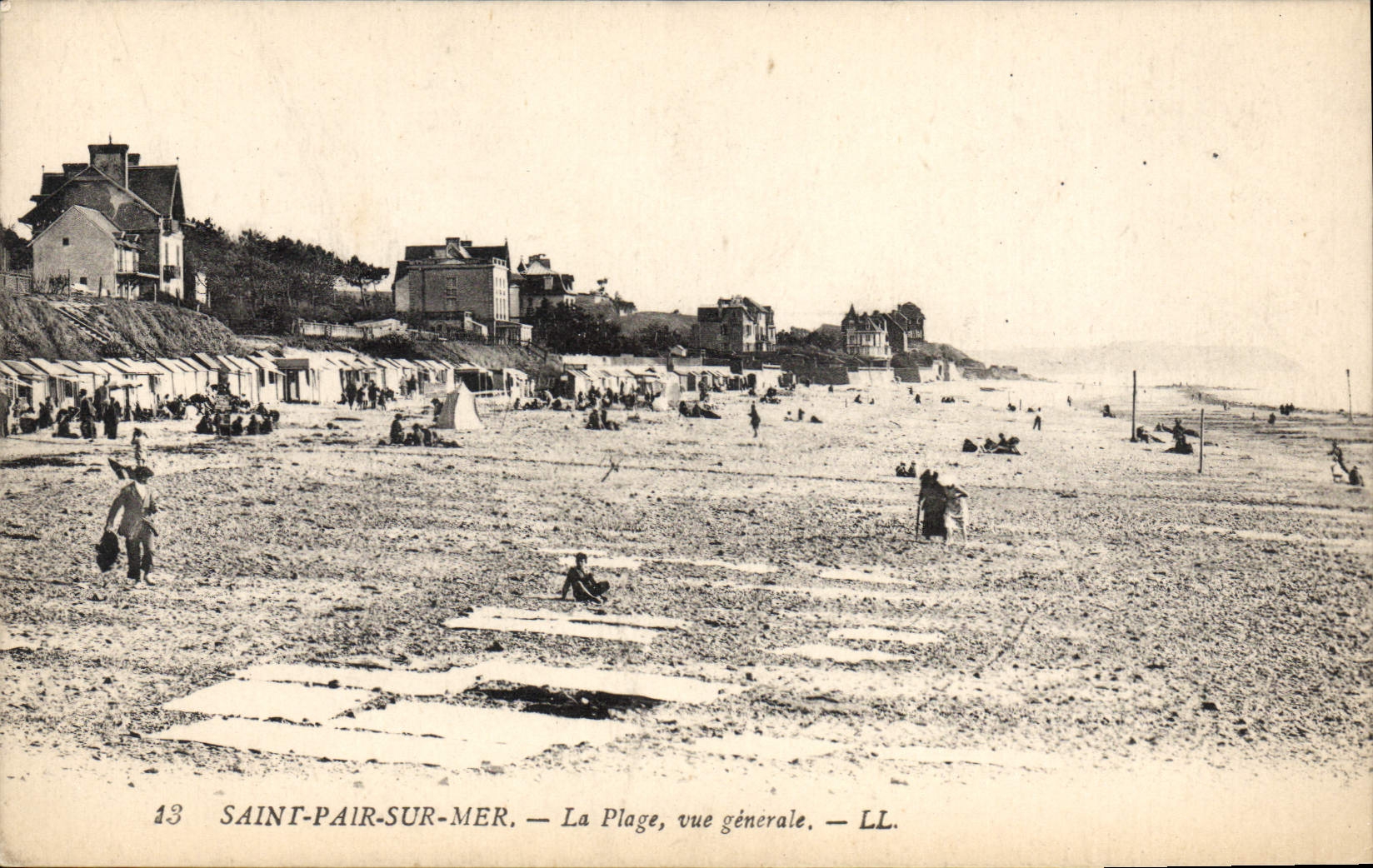 CPA Saint Pair Sur Mer La Plage Vue Generale