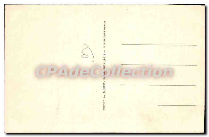 DONVILLE-les-BAINS — Vue générale de la Plage normande — Édition A. Jacquin — Reverso