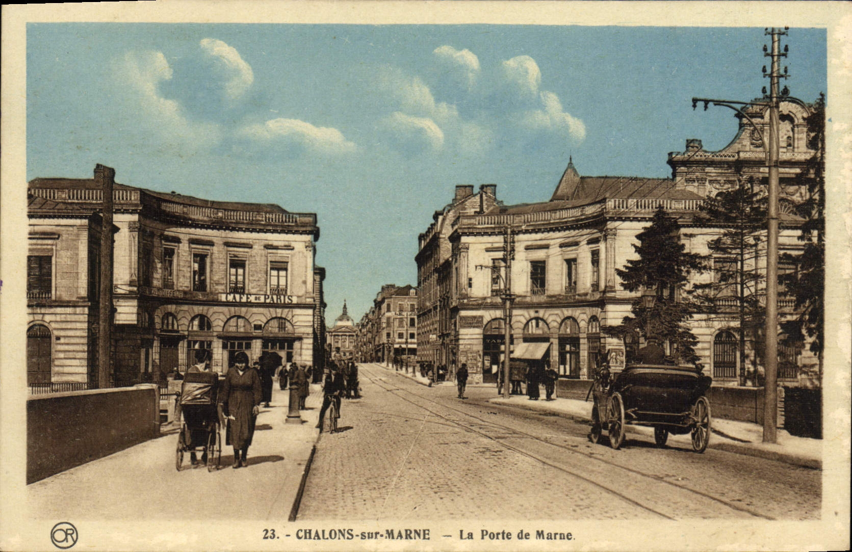 Chalons-sur-Marne — La Porte de Marne — Éditeur OR, n°23