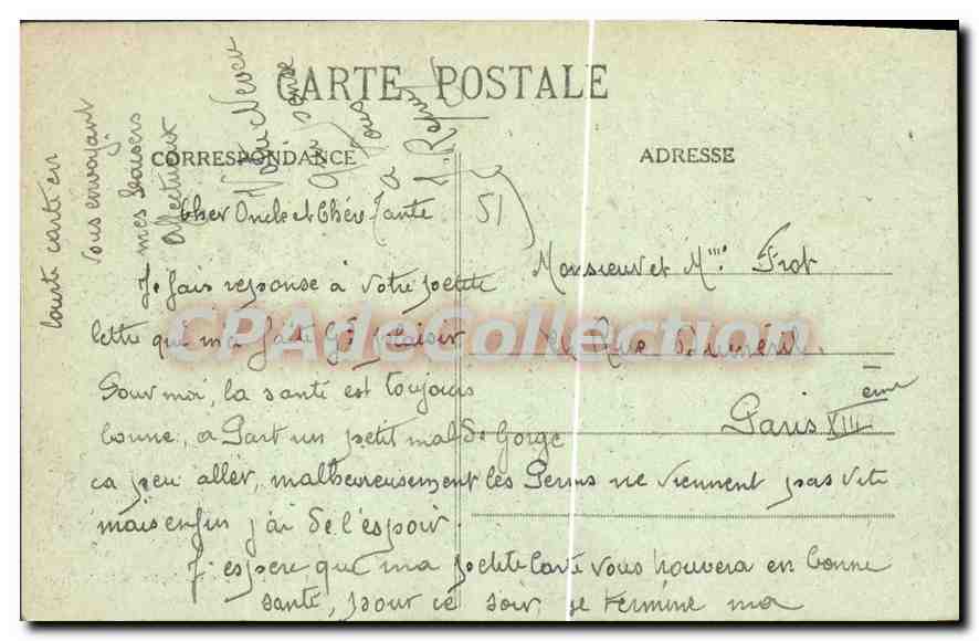 Camp de Chalons — La Grande-Rue et les Baraquements — Librairie Militaire Soufflet, Maurecourt — Back