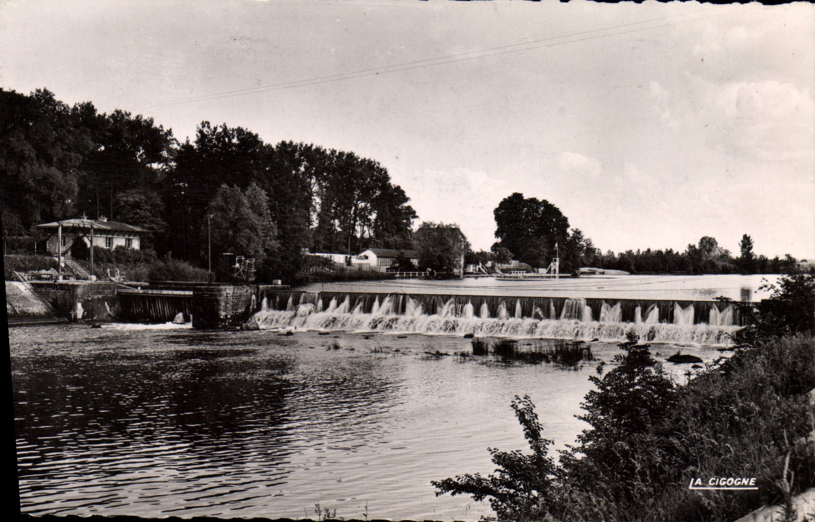 Le barrage de La Cigogne — Chalons-sur-Marne — Éditions André Leconte